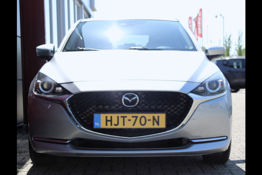 Mazda 2 1.5 Skyactiv-G Automaat | Stoel/stuurverwarming | Camera | All-season | Head-up Display