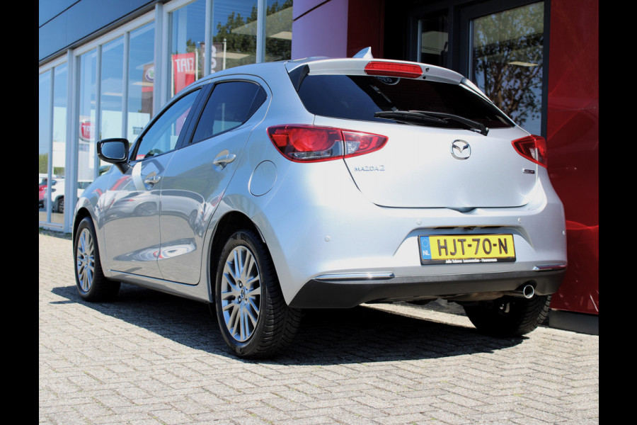 Mazda 2 1.5 Skyactiv-G Automaat | Stoel/stuurverwarming | Camera | All-season | Head-up Display