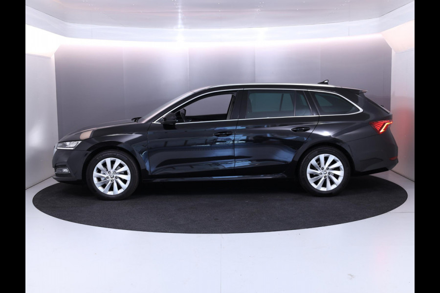 Škoda Octavia Combi 1.0 e-TSI Ambition 110 pk Automaat (DSG) | Navigatie | Parkeersensoren | LED koplampen | Stoelverwarming | Apple Carplay/Android Auto |