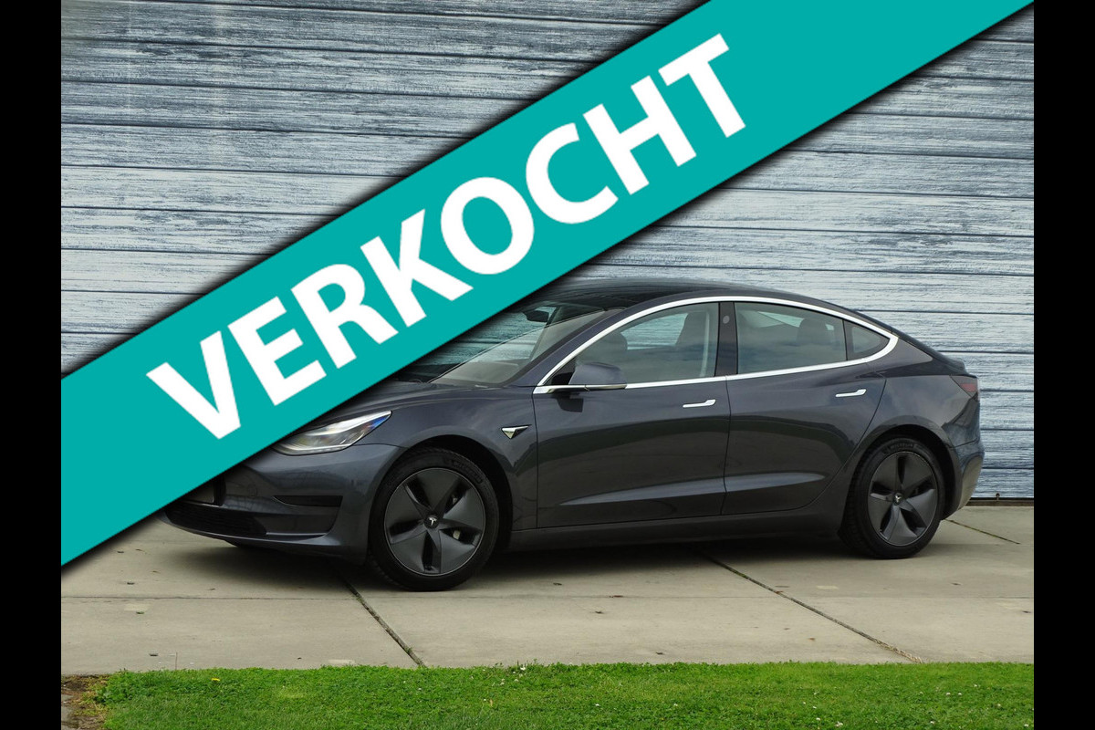 Tesla Model 3 Standard RWD Plus 60 kWh Pano Leer Camera Navi Tesla Model 3 Standard RWD Plus 60 kWh Pano Leer Camera Navi