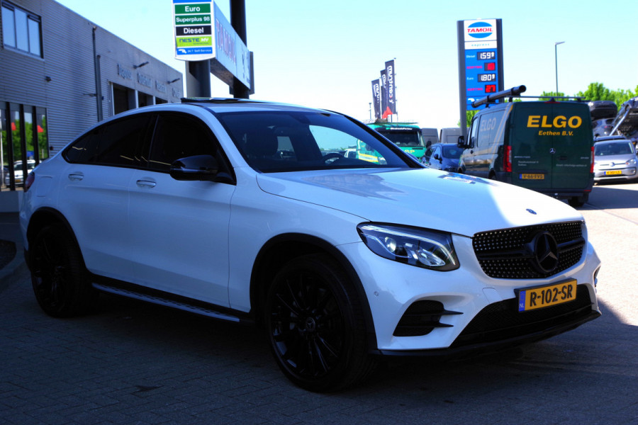 Mercedes-Benz GLC Coupé 250 4MATIC 245 PK AMG-Line, Schuif-Kanteldak, LED, Camera, Burmester