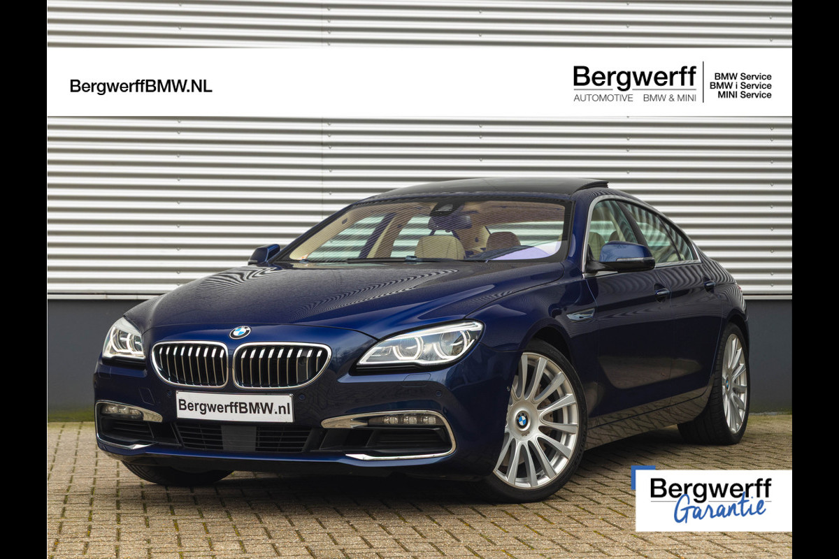 BMW 6 Serie Gran Coupé 650i xDrive - Individual - Adaptive Drive - Night Vision - Standkachel BMW 6 Serie Gran Coupé 650i xDrive - Individual - Adaptive Drive - Night Vision - Standkachel