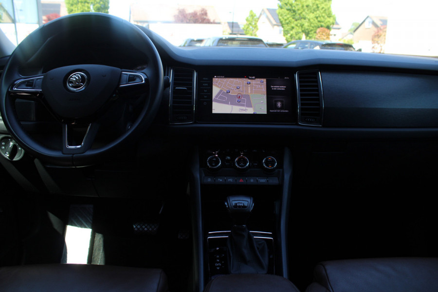 Škoda Kodiaq 1.5 TSI Style Business 7p. | Canton | Trekhaak | Camera | Leder | Cruise control