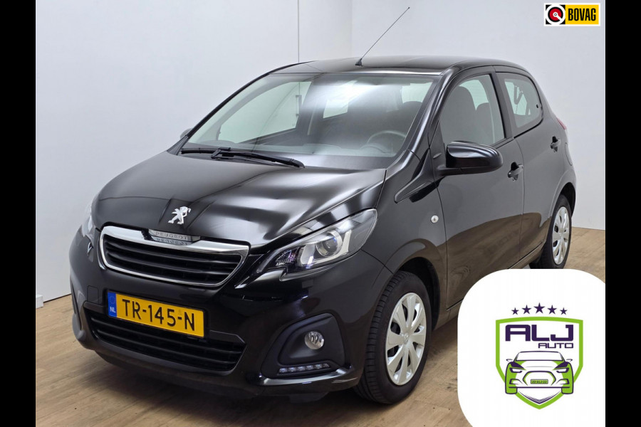 Peugeot 108 Occasion 1.0 VTI met airco en kleur zwart | Tweedehands Peugeot 108 zwart in 5 deurs | Bluetooth audio | incl.Btw