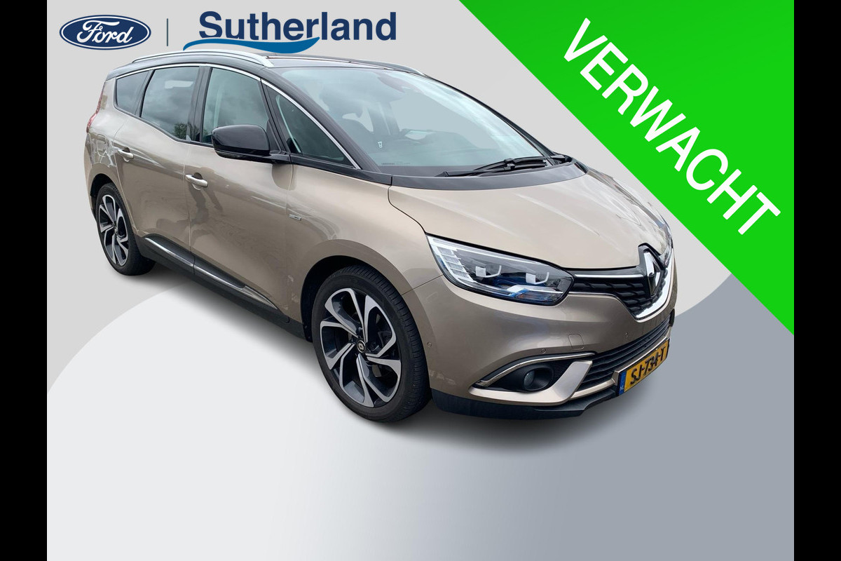 Renault Grand Scénic 1.3 TCe Bose | 5 Pers | Trekhaak | AGR-Stoelen | Climate Control | Cruise Control | Renault Grand Scénic 1.3 TCe Bose | 5 Pers | Trekhaak | AGR-Stoelen | Climate Control | Cruise Control |