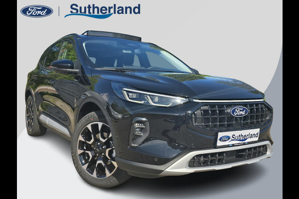 Ford Kuga 2.5 PHEV Active X | Panoramadak + Technology Pack + Winter Pack + Wegklapbare trekhaak + 19 inch lichtmetalen velgen +  Reservewiel | Agate black | Prijs incl. 4.000 Ford voordeel