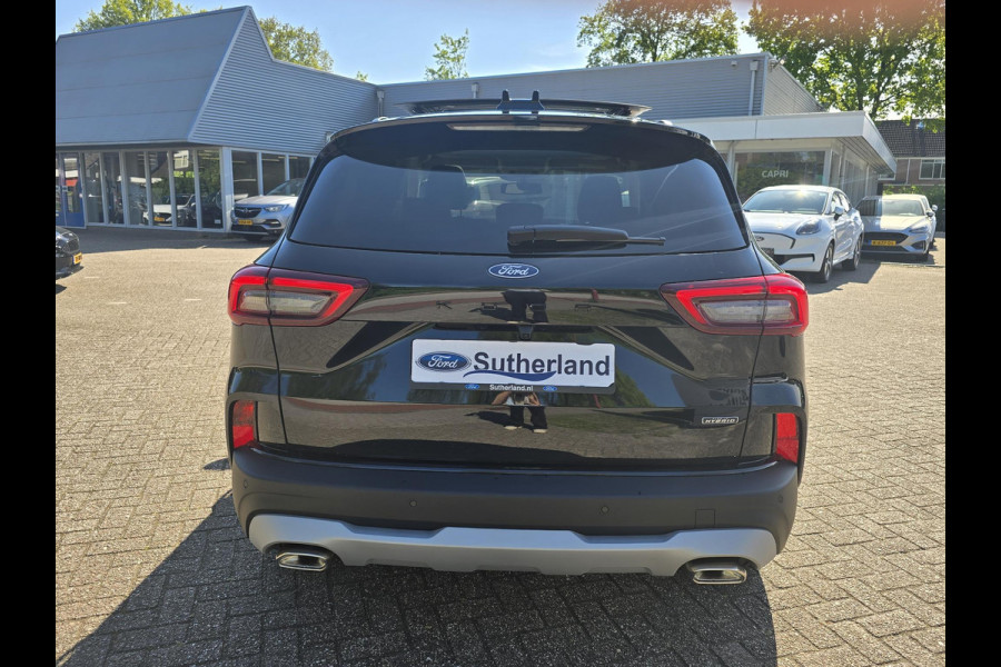 Ford Kuga 2.5 PHEV Active X | Panoramadak + Technology Pack + Winter Pack + Wegklapbare trekhaak + 19 inch lichtmetalen velgen +  Reservewiel | Agate black | Prijs incl. 4.000 Ford voordeel