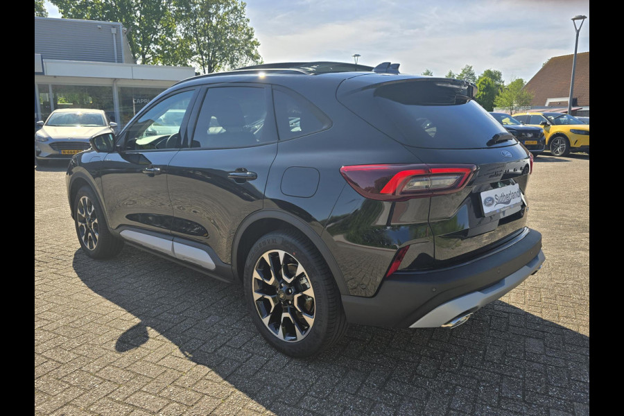 Ford Kuga 2.5 PHEV Active X | Panoramadak + Technology Pack + Winter Pack + Wegklapbare trekhaak + 19 inch lichtmetalen velgen +  Reservewiel | Agate black | Prijs incl. 4.000 Ford voordeel