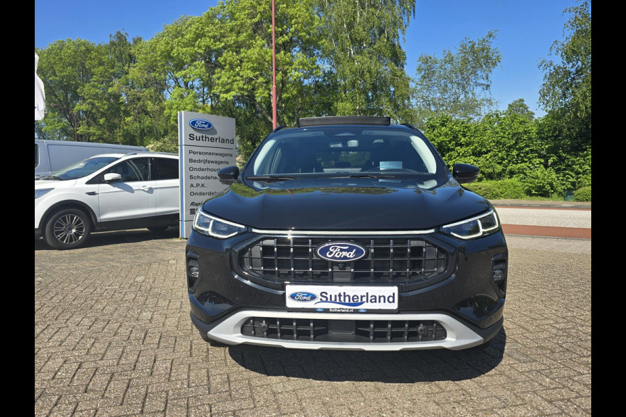 Ford Kuga 2.5 PHEV Active X | Panoramadak + Technology Pack + Winter Pack + Wegklapbare trekhaak + 19 inch lichtmetalen velgen +  Reservewiel | Agate black | Prijs incl. 4.000 Ford voordeel