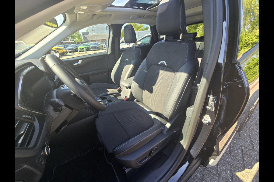 Ford Kuga 2.5 PHEV Active X | Panoramadak + Technology Pack + Winter Pack + Wegklapbare trekhaak + 19 inch lichtmetalen velgen +  Reservewiel | Agate black | Prijs incl. 4.000 Ford voordeel