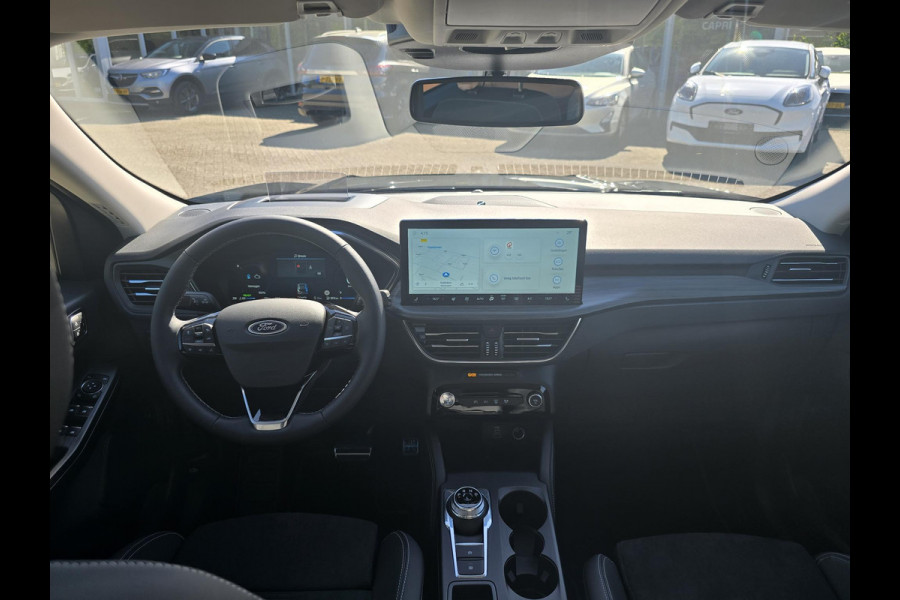 Ford Kuga 2.5 PHEV Active X | Panoramadak + Technology Pack + Winter Pack + Wegklapbare trekhaak + 19 inch lichtmetalen velgen +  Reservewiel | Agate black | Prijs incl. 4.000 Ford voordeel