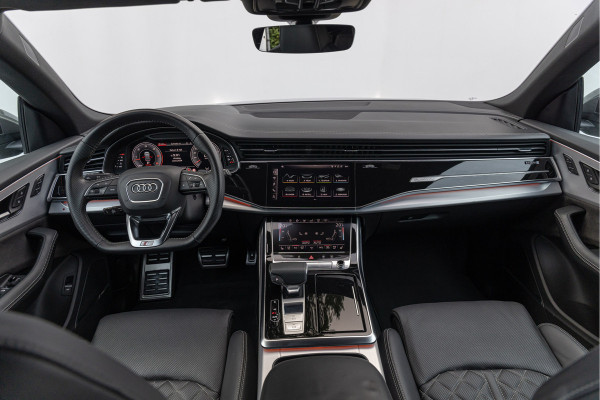 Audi Q8 50 TDI 286pk Quattro S-line S-stoelen 4-wielsturing HuD ACC B&O 22''
