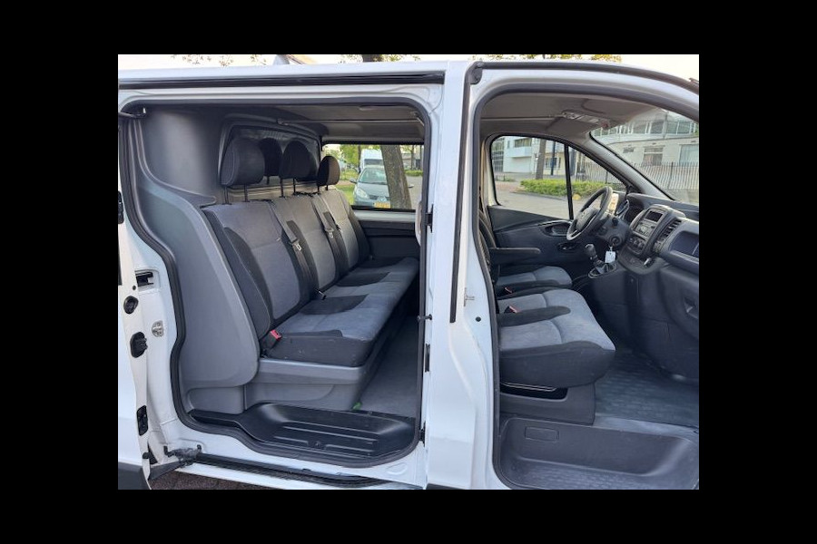Opel Vivaro 1.6 CDTI 125pk L2 H1 Dubbel Cabine 6persoons Edition EcoFlex 87.000km Airco,Cruisecontrol,Lange uitvoering