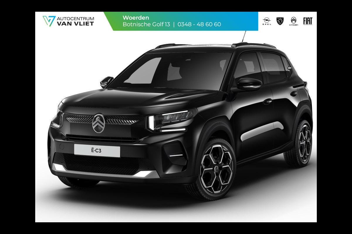 Citroën ë-C3 Max 113pk 44 kWh | Boordlader 11kW - 3 fasen | Citroën ë-C3 Max 113pk 44 kWh | Boordlader 11kW - 3 fasen |