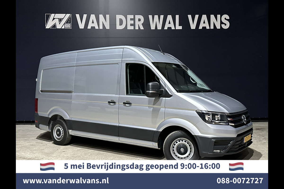 Volkswagen Crafter 2.0 TDI 140pk L3H3 L2H2 Euro6 ** Airco | 3000kg Trekvermogen | Cruisecontrol | Parkeersensoren Bijrijdersbank, verwarmde voorruit, multimedia voorbereiding Volkswagen Crafter 2.0 TDI 140pk L3H3 L2H2 Euro6 ** Airco | 3000kg Trekvermogen | Cruisecontrol | Parkeersensoren Bijrijdersbank, verwarmde voorruit, multimedia voorbereiding