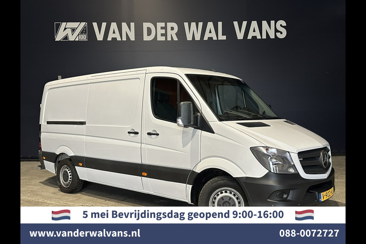 Mercedes-Benz Sprinter 316 CDI 164pk L2H1 inrichting Euro6 Airco | 2800kg trekhaak | Omvormer Cruisecontrol, Parkeersensoren Mercedes-Benz Sprinter 316 CDI 164pk L2H1 inrichting Euro6 Airco | 2800kg trekhaak | Omvormer Cruisecontrol, Parkeersensoren