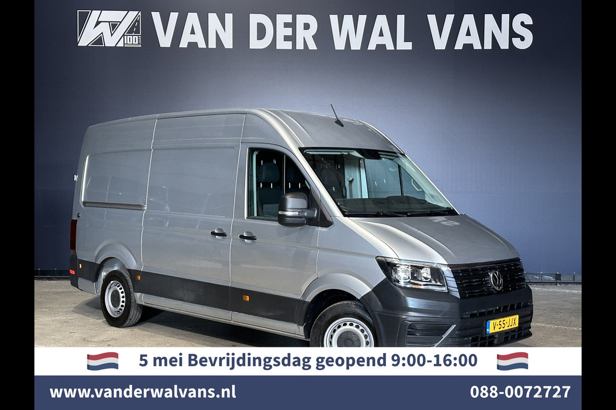 Volkswagen Crafter 2.0 TDI 140pk L3H3 L2H2 Euro6 Airco | 3000kg Trekhaak | Navigatie | Apple Carplay Android auto, Bijrijdersbank Volkswagen Crafter 2.0 TDI 140pk L3H3 L2H2 Euro6 Airco | 3000kg Trekhaak | Navigatie | Apple Carplay Android auto, Bijrijdersbank