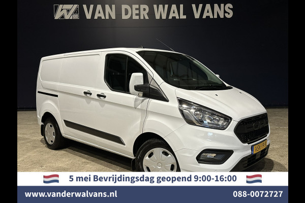 Ford Transit Custom 2.0 TDCI 130pk Automaat L1H1 Euro6 Airco | 2x zijdeur | Camera | LED | Apple Carplay Cruisecontrol, Verwarmde voorruit, Trekhaak, Parkeersensoren, Bijrijdersbank