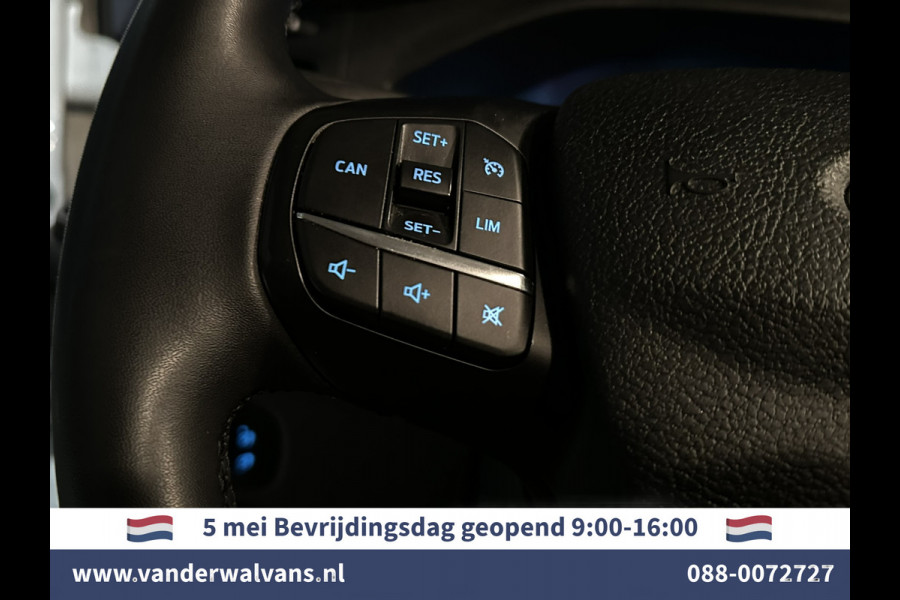 Ford Transit Custom 2.0 TDCI 130pk Automaat L1H1 Euro6 Airco | 2x zijdeur | Camera | LED | Apple Carplay Cruisecontrol, Verwarmde voorruit, Trekhaak, Parkeersensoren, Bijrijdersbank