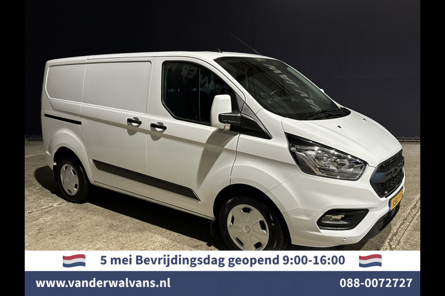 Ford Transit Custom 2.0 TDCI 130pk Automaat L1H1 Euro6 Airco | 2x zijdeur | Camera | LED | Apple Carplay Cruisecontrol, Verwarmde voorruit, Trekhaak, Parkeersensoren, Bijrijdersbank