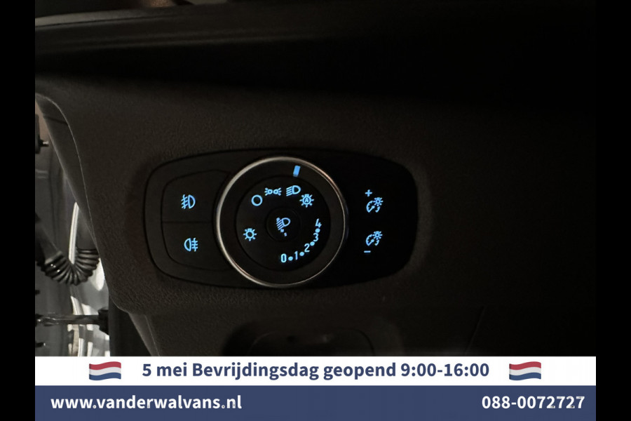 Ford Transit Custom 2.0 TDCI 130pk Automaat L1H1 Euro6 Airco | 2x zijdeur | Camera | LED | Apple Carplay Cruisecontrol, Verwarmde voorruit, Trekhaak, Parkeersensoren, Bijrijdersbank