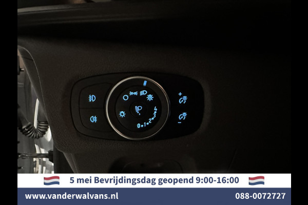 Ford Transit Custom 2.0 TDCI 130pk Automaat L1H1 Euro6 Airco | 2x zijdeur | Camera | LED | Apple Carplay Cruisecontrol, Verwarmde voorruit, Trekhaak, Parkeersensoren, Bijrijdersbank
