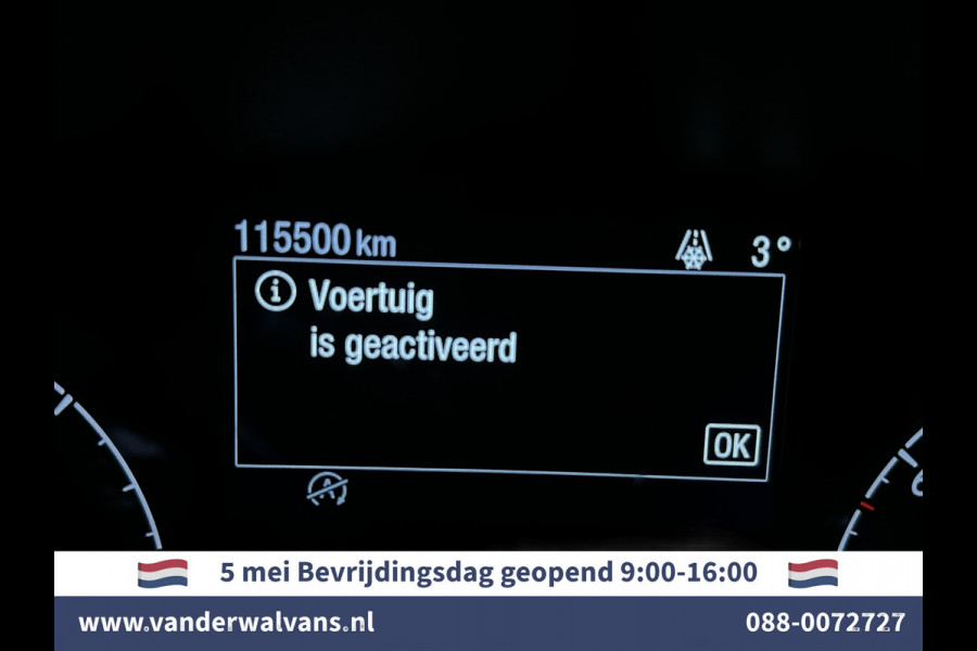 Ford Transit Custom 2.0 TDCI 130pk Automaat L1H1 Euro6 Airco | 2x zijdeur | Camera | LED | Apple Carplay Cruisecontrol, Verwarmde voorruit, Trekhaak, Parkeersensoren, Bijrijdersbank