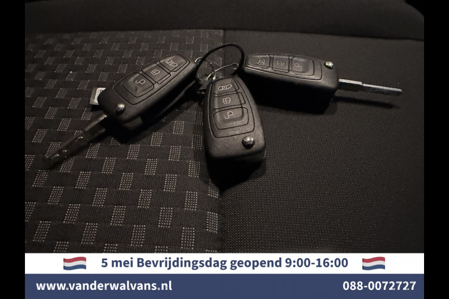Ford Transit Custom 2.0 TDCI 130pk Automaat L1H1 Euro6 Airco | 2x zijdeur | Camera | LED | Apple Carplay Cruisecontrol, Verwarmde voorruit, Trekhaak, Parkeersensoren, Bijrijdersbank
