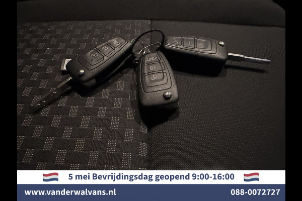 Ford Transit Custom 2.0 TDCI 130pk Automaat L1H1 Euro6 Airco | 2x zijdeur | Camera | LED | Apple Carplay Cruisecontrol, Verwarmde voorruit, Trekhaak, Parkeersensoren, Bijrijdersbank
