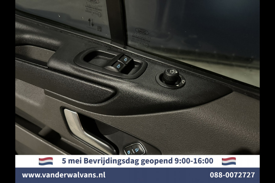 Ford Transit Custom 2.0 TDCI 130pk Automaat L1H1 Euro6 Airco | 2x zijdeur | Camera | LED | Apple Carplay Cruisecontrol, Verwarmde voorruit, Trekhaak, Parkeersensoren, Bijrijdersbank