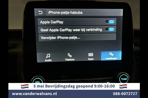 Ford Transit Custom 2.0 TDCI 130pk Automaat L1H1 Euro6 Airco | Apple Carplay | Camera | Cruisecontrol | Trekhaak parkeersensoren, verwarmde voorruit