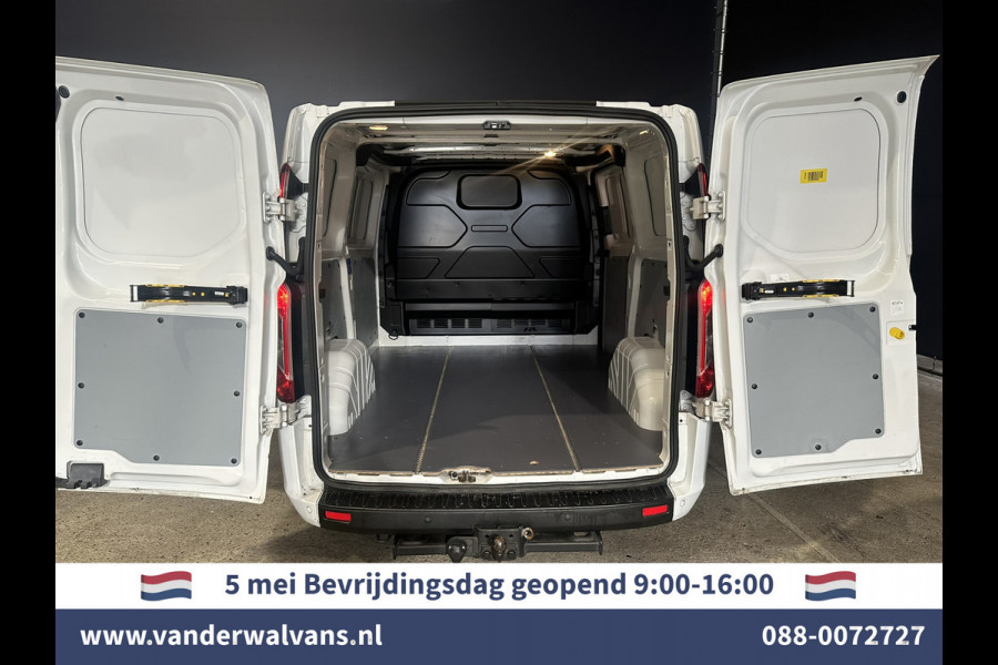 Ford Transit Custom 2.0 TDCI 130pk Automaat L1H1 Euro6 Airco | Apple Carplay | Camera | Cruisecontrol | Trekhaak parkeersensoren, verwarmde voorruit