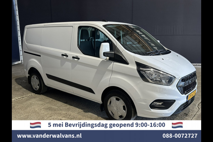 Ford Transit Custom 2.0 TDCI 130pk Automaat L1H1 Euro6 Airco | Apple Carplay | Camera | Cruisecontrol | Trekhaak parkeersensoren, verwarmde voorruit