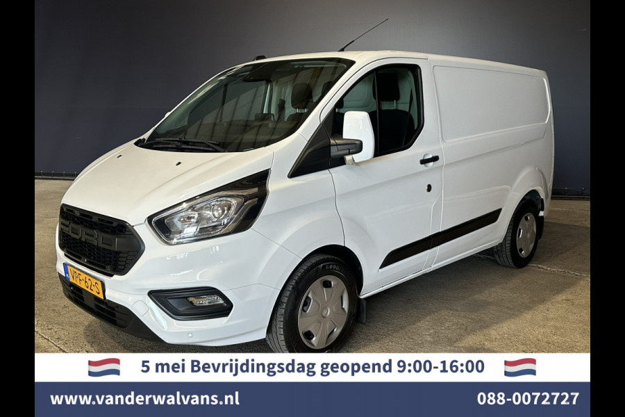 Ford Transit Custom 2.0 TDCI 130pk Automaat L1H1 Euro6 Airco | Apple Carplay | Camera | Cruisecontrol | Trekhaak parkeersensoren, verwarmde voorruit