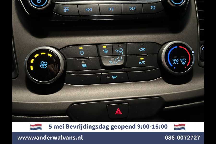 Ford Transit Custom 2.0 TDCI 130pk Automaat L1H1 Euro6 Airco | Apple Carplay | Camera | Cruisecontrol | Trekhaak parkeersensoren, verwarmde voorruit