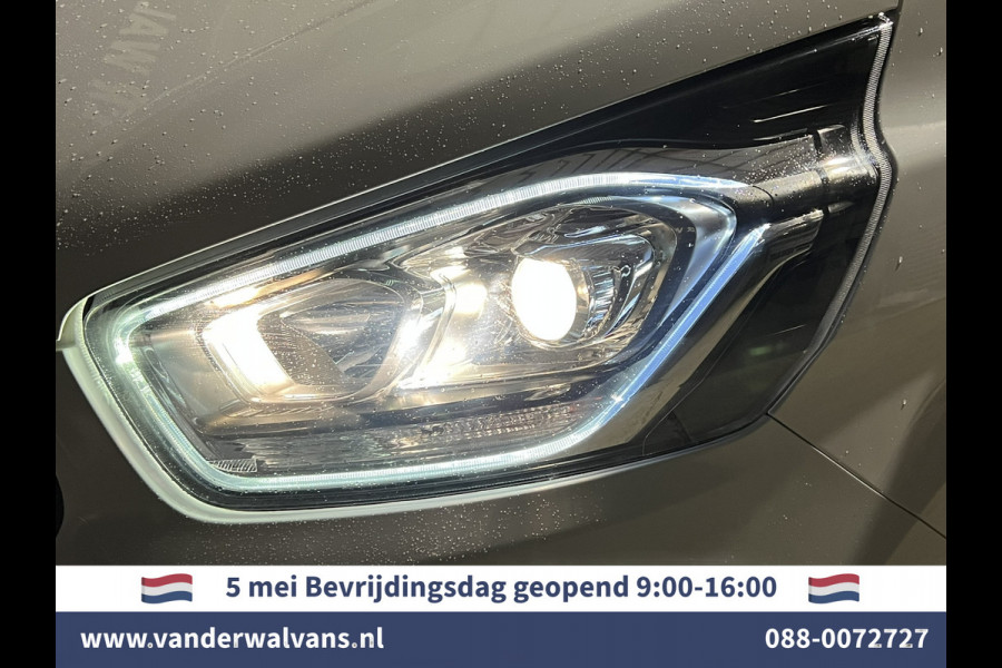 Ford Transit Custom 2.0 TDCI 130pk Automaat L1H1 Euro6 Airco | Apple Carplay | Camera | Cruisecontrol | Trekhaak parkeersensoren, verwarmde voorruit