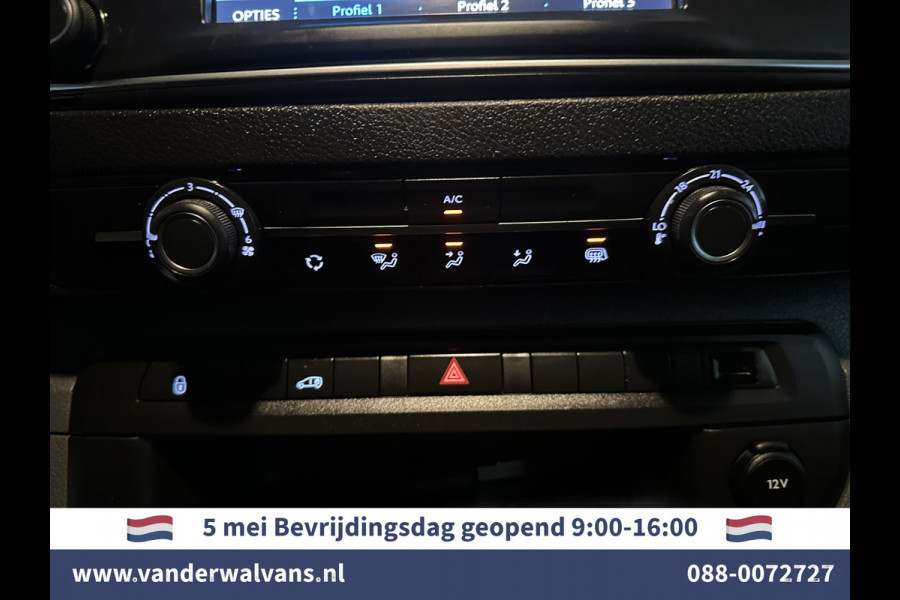 Peugeot Expert 2.0 BlueHDI 123pk L3H1 Euro6 Airco | Navigatie | Apple Carplay | Android Auto | Cruisecontrol Parkeersensoren, Dakdragers, Bijrijdersbank, 2500kg trekvermogen