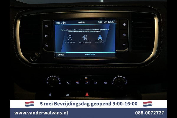 Peugeot Expert 2.0 BlueHDI 123pk L3H1 Euro6 Airco | Navigatie | Apple Carplay | Android Auto | Cruisecontrol Parkeersensoren, Dakdragers, Bijrijdersbank, 2500kg trekvermogen