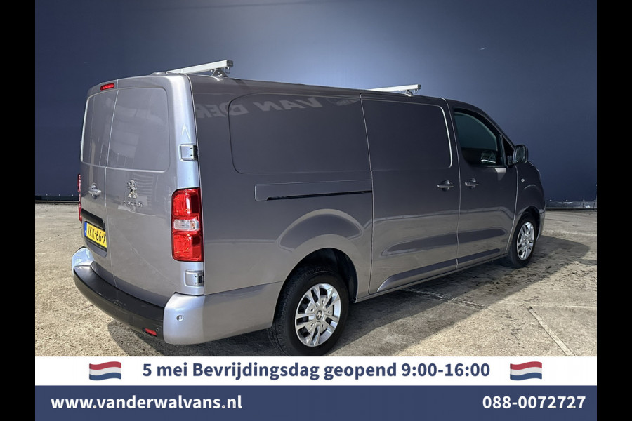 Peugeot Expert 2.0 BlueHDI 123pk L3H1 Euro6 Airco | Navigatie | Apple Carplay | Android Auto | Cruisecontrol Parkeersensoren, Dakdragers, Bijrijdersbank, 2500kg trekvermogen