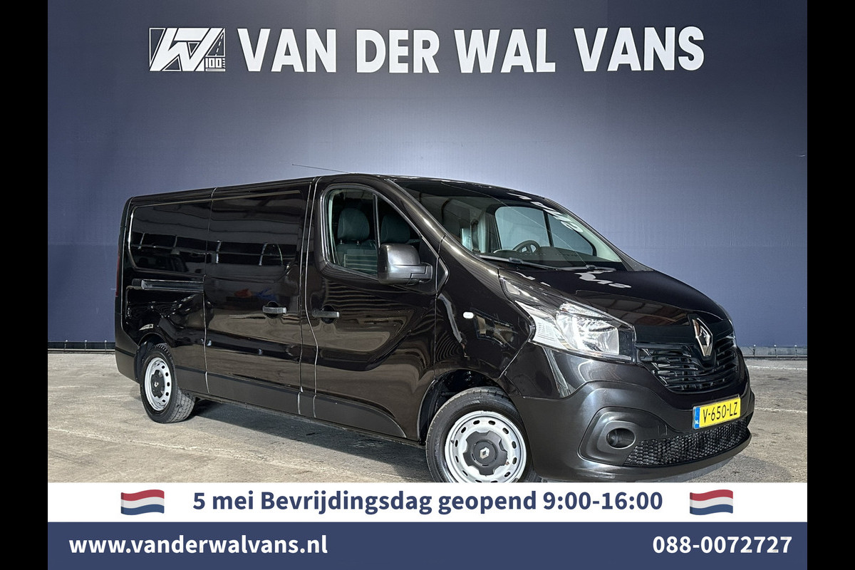 Renault Trafic 1.6 dCi 126pk L2H1 Euro6 Airco | Navigatie | Trekhaak | Cruisecontrol | Parkeersensoren Bijrijdersbank Renault Trafic 1.6 dCi 126pk L2H1 Euro6 Airco | Navigatie | Trekhaak | Cruisecontrol | Parkeersensoren Bijrijdersbank