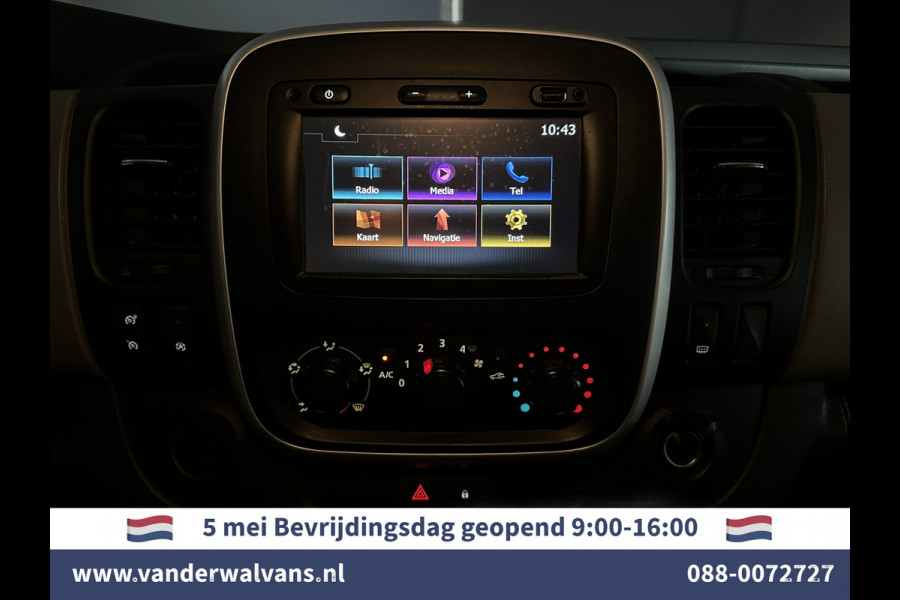 Renault Trafic 1.6 dCi 126pk L2H1 Euro6 Airco | Navigatie | Trekhaak | Cruisecontrol | Parkeersensoren Bijrijdersbank