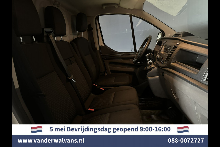 Ford Transit Custom 2.0 TDCI 131pk L2H1 Euro6 Airco | LED | Cruisecontrol | Verwarmde voorruit | Parkeersensoren Bijrijdersbank, 2800kg trekvermogen