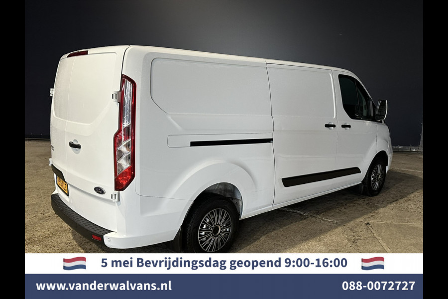 Ford Transit Custom 2.0 TDCI 131pk L2H1 Euro6 Airco | LED | Cruisecontrol | Verwarmde voorruit | Parkeersensoren Bijrijdersbank, 2800kg trekvermogen