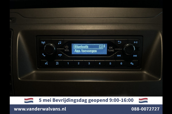 Ford Transit Custom 2.0 TDCI 131pk L2H1 Euro6 Airco | LED | Cruisecontrol | Verwarmde voorruit | Parkeersensoren Bijrijdersbank, 2800kg trekvermogen