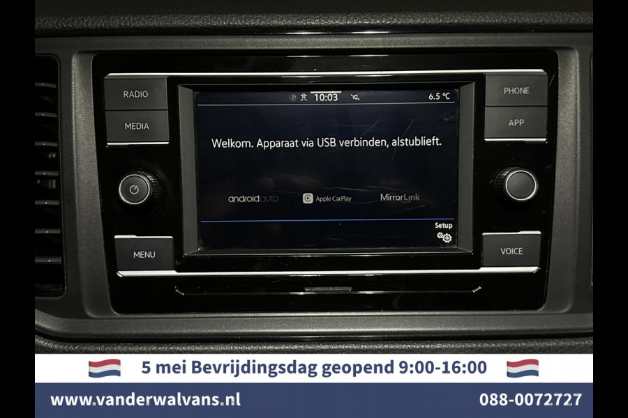 Volkswagen Crafter 2.0 TDI 141pk L3H3 L2H2 Euro6 Airco | Camera | Apple Carplay | Cruisecontrol Android Auto, Chauffeursstoel