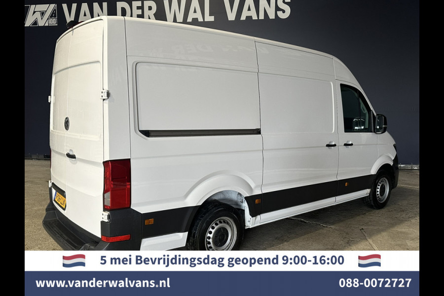 Volkswagen Crafter 2.0 TDI 141pk L3H3 L2H2 Euro6 Airco | Camera | Apple Carplay | Cruisecontrol Android Auto, Chauffeursstoel