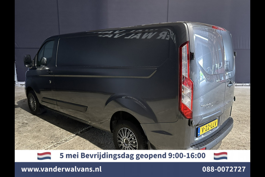 Ford Transit Custom 2.0 TDCI 131pk L2H1 Euro6 Airco | LED | Apple Carplay | Android Auto | Cruisecontrol Parkeersensoren, Verwarmde voorruit, Bijrijdersbank, 2800kg trekvermogen