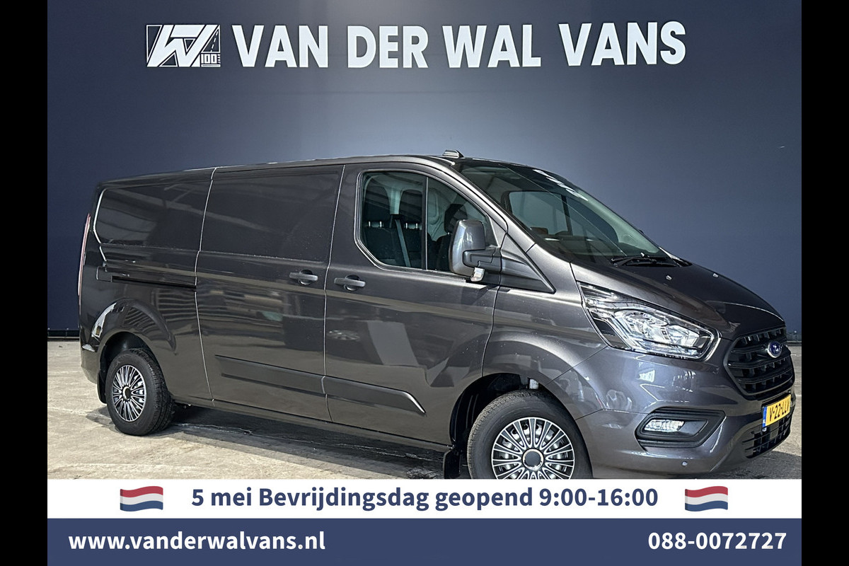 Ford Transit Custom 2.0 TDCI 131pk L2H1 Euro6 Airco | LED | Apple Carplay | Android Auto | Cruisecontrol Parkeersensoren, Verwarmde voorruit, Bijrijdersbank, 2800kg trekvermogen Ford Transit Custom 2.0 TDCI 131pk L2H1 Euro6 Airco | LED | Apple Carplay | Android Auto | Cruisecontrol Parkeersensoren, Verwarmde voorruit, Bijrijdersbank, 2800kg trekvermogen