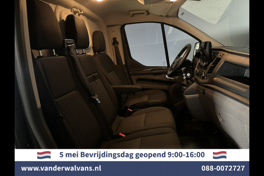 Ford Transit Custom 2.0 TDCI 131pk L2H1 Euro6 Airco | LED | Apple Carplay | Android Auto | Cruisecontrol Parkeersensoren, Verwarmde voorruit, Bijrijdersbank, 2800kg trekvermogen