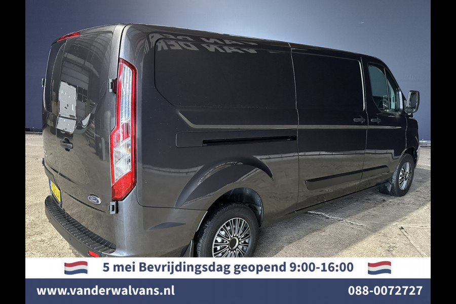 Ford Transit Custom 2.0 TDCI 131pk L2H1 Euro6 Airco | LED | Apple Carplay | Android Auto | Cruisecontrol Parkeersensoren, Verwarmde voorruit, Bijrijdersbank, 2800kg trekvermogen